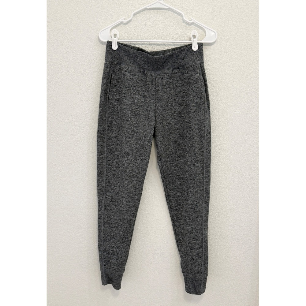 Z by Zella Womens Charcoal Grey‎ Heathered Tapered Jogger Pants Size S
